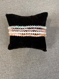 4 Armband kralen roze